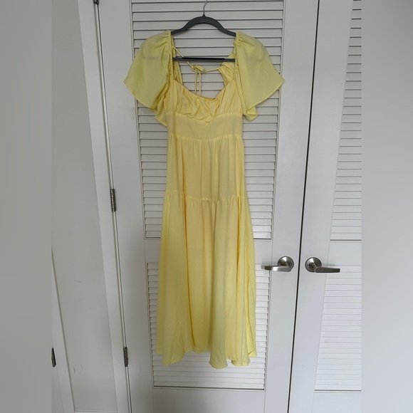 Hello Molly Yellow Maxi Dress - Picture 5 of 9
